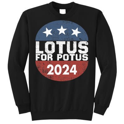 Lotus For Potus Kamala Harris 2024 Sweatshirt