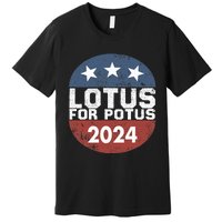 Lotus For Potus Kamala Harris 2024 Premium T-Shirt