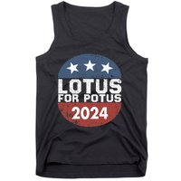 Lotus For Potus Kamala Harris 2024 Tank Top