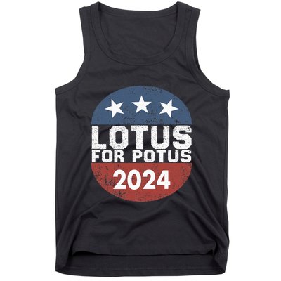 Lotus For Potus Kamala Harris 2024 Tank Top