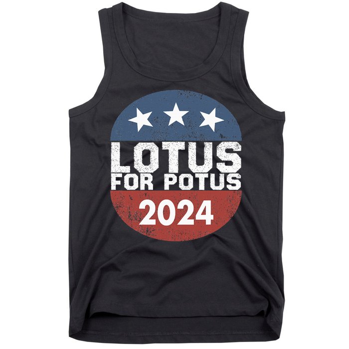 Lotus For Potus Kamala Harris 2024 Tank Top