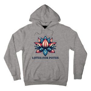 Lotus For Potus Usa Election Tall Hoodie