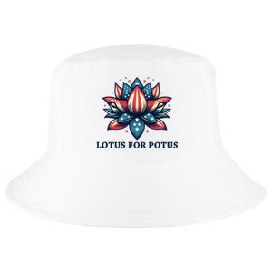 Lotus For Potus Usa Election Cool Comfort Performance Bucket Hat