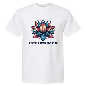 Lotus For Potus Usa Election Garment-Dyed Heavyweight T-Shirt