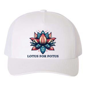 Lotus For Potus Usa Election Yupoong Adult 5-Panel Trucker Hat