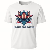 Lotus For Potus Usa Election Cooling Performance Crew T-Shirt