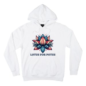 Lotus For Potus Usa Election Hoodie