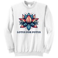 Lotus For Potus Usa Election Sweatshirt