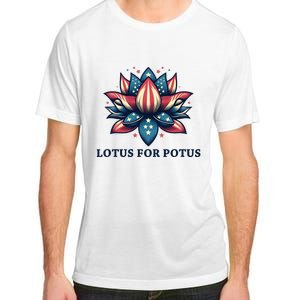 Lotus For Potus Usa Election Adult ChromaSoft Performance T-Shirt