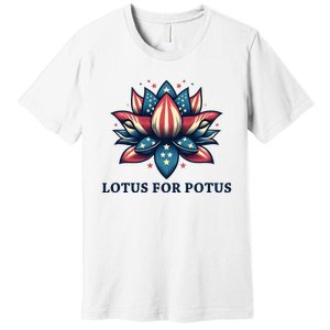 Lotus For Potus Usa Election Premium T-Shirt