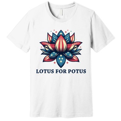 Lotus For Potus Usa Election Premium T-Shirt