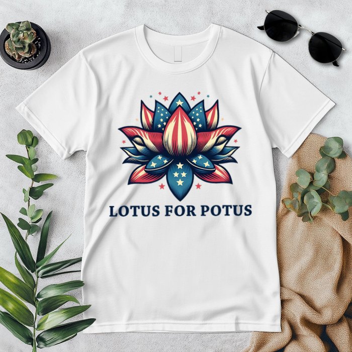 Lotus For Potus Usa Election Premium T-Shirt