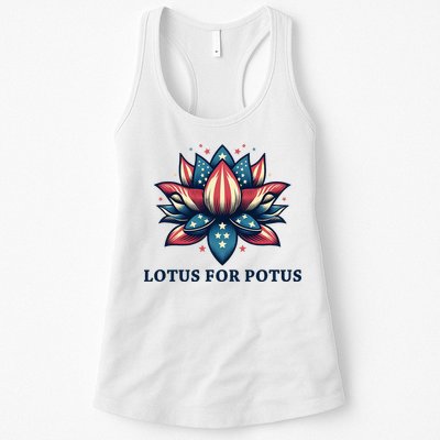 Lotus For Potus Usa Election Womens Tank Top