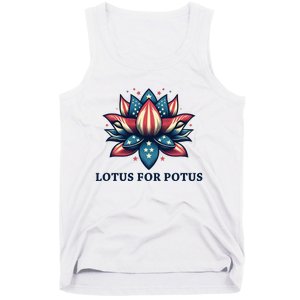 Lotus For Potus Usa Election Tank Top