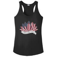 Lotus For Potus Kamala Harris 2024 President Ladies PosiCharge Competitor Racerback Tank