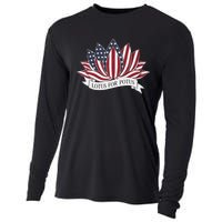 Lotus For Potus Kamala Harris 2024 President Cooling Performance Long Sleeve Crew