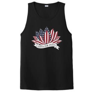 Lotus For Potus Kamala Harris 2024 President PosiCharge Competitor Tank