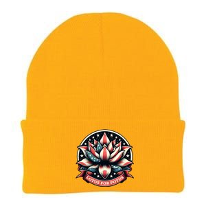 Lotus For Potus Usa Election Knit Cap Winter Beanie