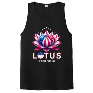 Lotus For Potus Kamala Harris 2024 President Trend Election PosiCharge Competitor Tank