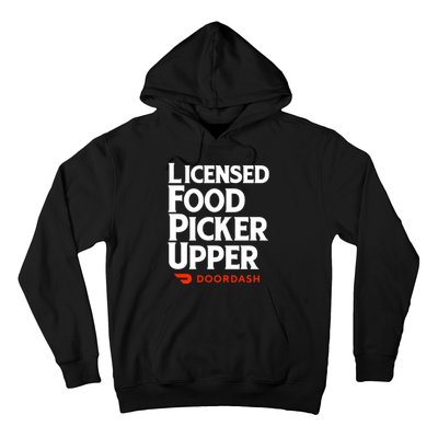 Licensed Food Picker Upper DoorDash Hoodie