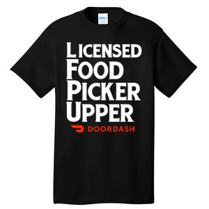 Licensed Food Picker Upper DoorDash Tall T-Shirt