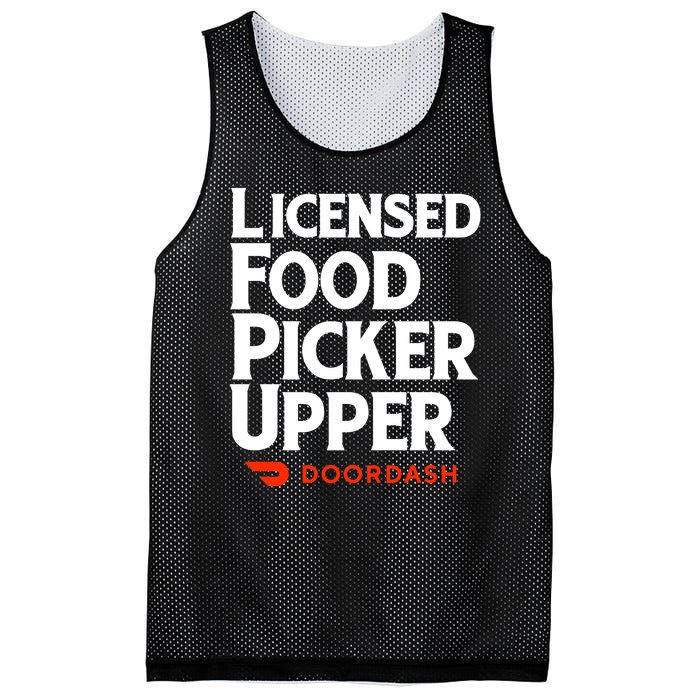 Licensed Food Picker Upper DoorDash Mesh Reversible Basketball Jersey Tank