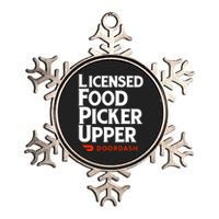 Licensed Food Picker Upper DoorDash Metallic Star Ornament