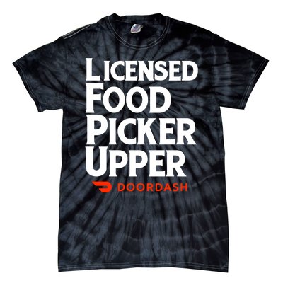 Licensed Food Picker Upper DoorDash Tie-Dye T-Shirt