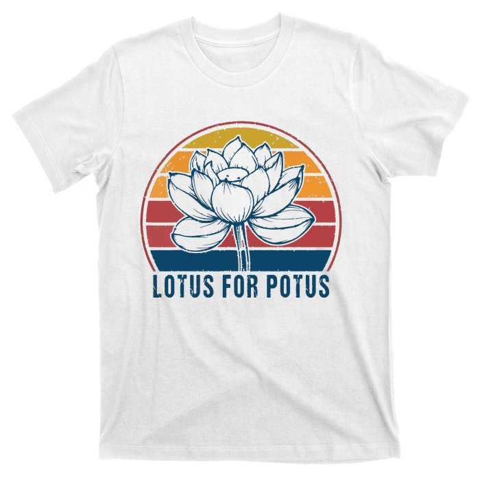 Lotus For Potus Kamala Harris 2024 Vintage T-Shirt