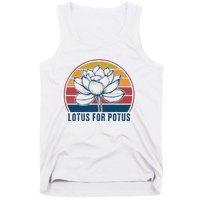 Lotus For Potus Kamala Harris 2024 Vintage Tank Top