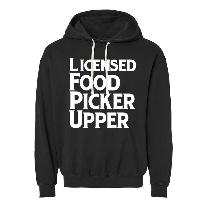 Licensed Food Picker Upper Garment-Dyed Fleece Hoodie