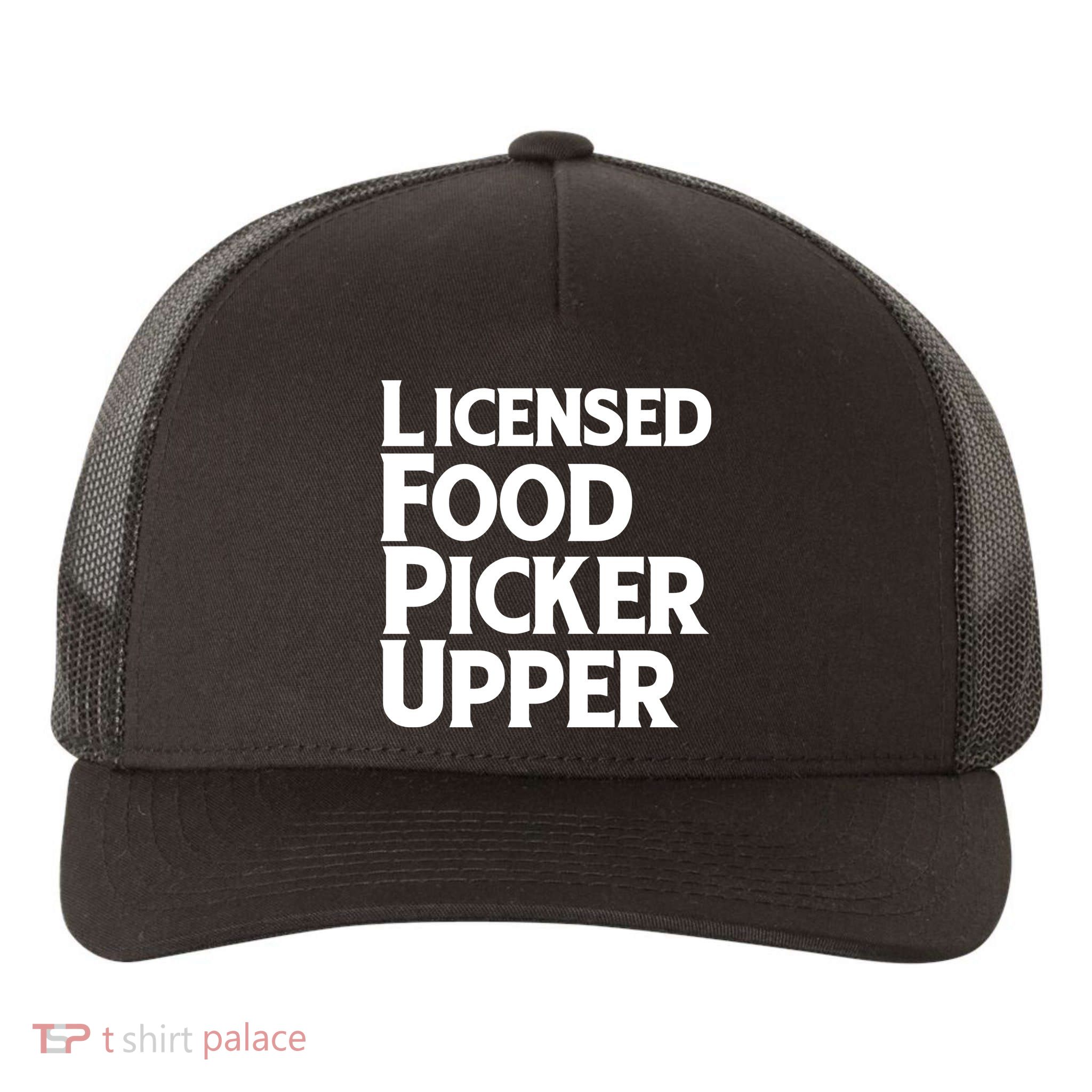 Licensed Food Picker Upper Yupoong Adult 5-Panel Trucker Hat