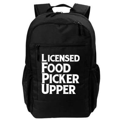 Licensed Food Picker Upper Backpack
