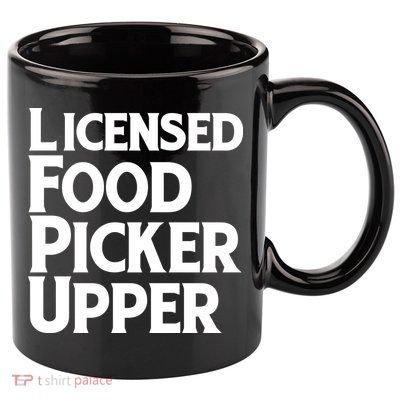 Licensed Food Picker Upper 11oz C Handle Ceramic Mug