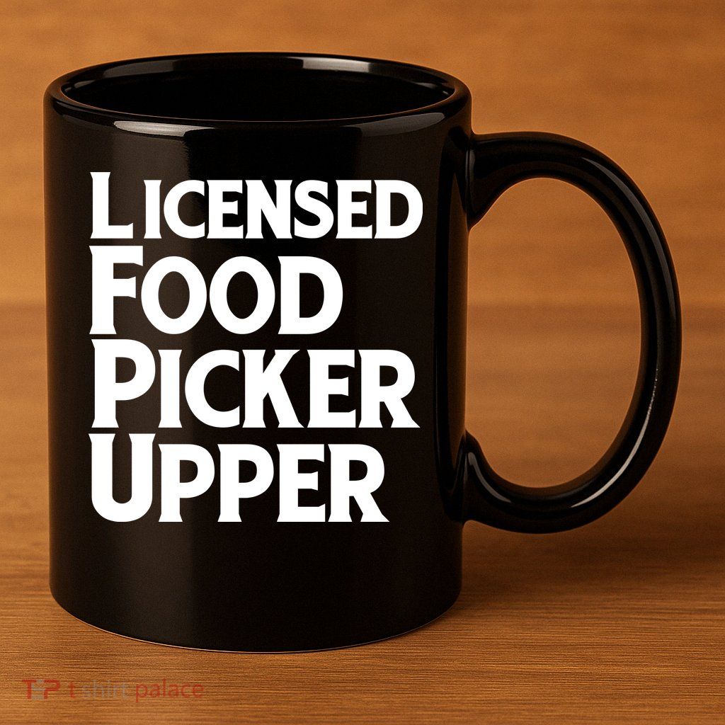 Licensed Food Picker Upper 11oz C Handle Ceramic Mug