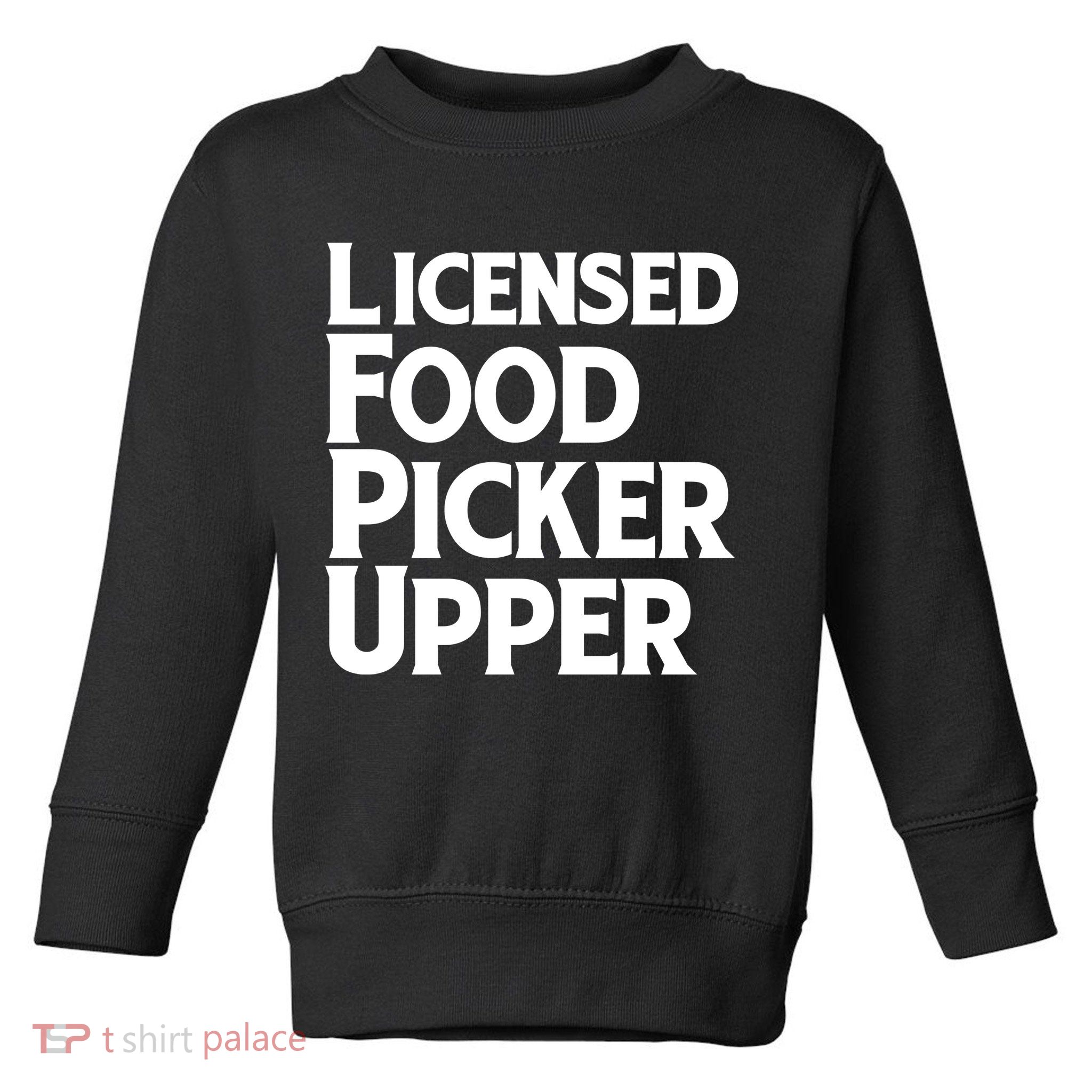 Licensed Food Picker Upper Toddler Sweatshirt