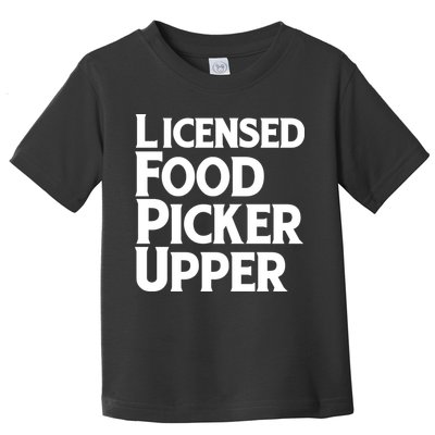 Licensed Food Picker Upper Toddler T-Shirt