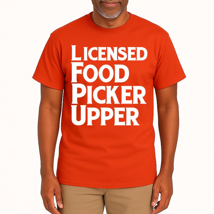 Licensed Food Picker Upper Tall T-Shirt