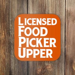 Licensed Food Picker Upper Coaster