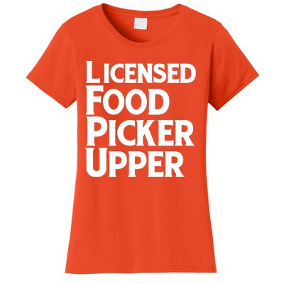 Licensed Food Picker Upper Women's T-Shirt