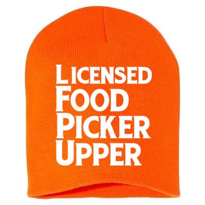Licensed Food Picker Upper Short Acrylic Beanie