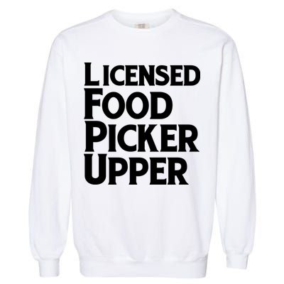 Licensed Food Picker Upper Garment-Dyed Sweatshirt