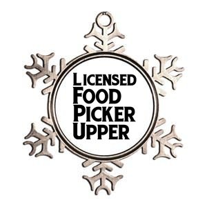 Licensed Food Picker Upper Metallic Star Ornament