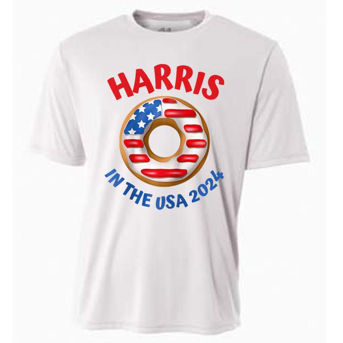 Lotus For Potus Kamala Harris 2024 President Trend Election Raglan Baseball Cooling Performance Crew T-Shirt