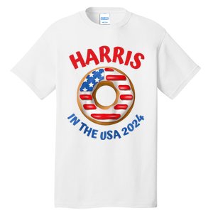 Lotus For Potus Kamala Harris 2024 President Trend Election Raglan Baseball Tall T-Shirt