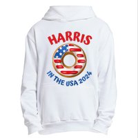 Lotus For Potus Kamala Harris 2024 President Trend Election Raglan Baseball Urban Pullover Hoodie