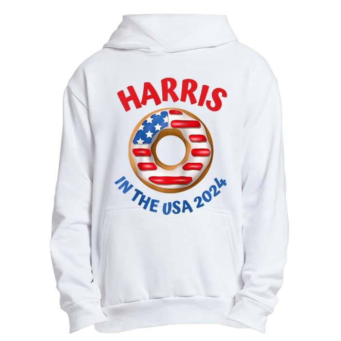 Lotus For Potus Kamala Harris 2024 President Trend Election Raglan Baseball Urban Pullover Hoodie