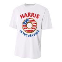 Lotus For Potus Kamala Harris 2024 President Trend Election Raglan Baseball Performance Sprint T-Shirt