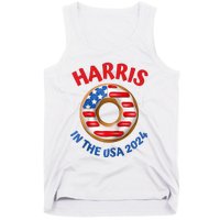 Lotus For Potus Kamala Harris 2024 President Trend Election Raglan Baseball Tank Top