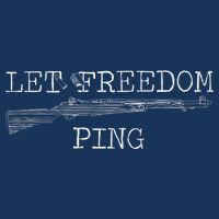 Let Freedom Ping Premium 7 Panel Mesh Trucker Snapback Hat